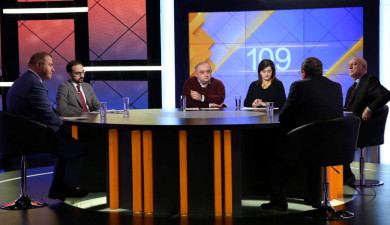 Предвыборные дебаты. Экономика («Мой шаг», «РПА», «АРФД», «Процветающая Армения»)