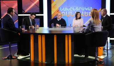 Предвыборные дебаты. Проблема Арцаха («Мой шаг», «РПА», «Процветающая Армения», «Просветленная Армения»)