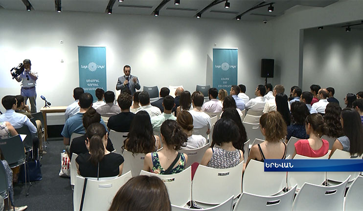 The "Luys" foundation scholarship holders presented their ideas of the development of Armenia