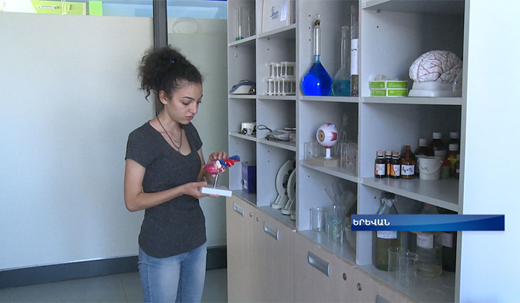 The agenda of Biology Olympiad silver medalist Hasmik