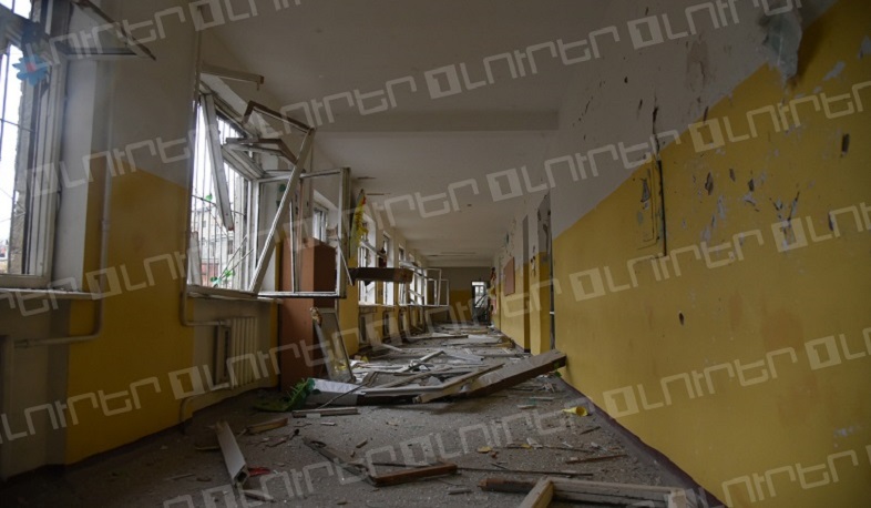 «Լուրեր»-ի բացառիկ կադրերը Ստեփանակերտի հրթիռակոծված դպրոցից