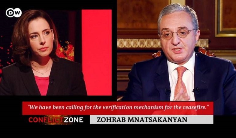 We are fully committed to respecting the ceasefire, but Azerbaijan has chosen the option of war. Mnatsakanyan