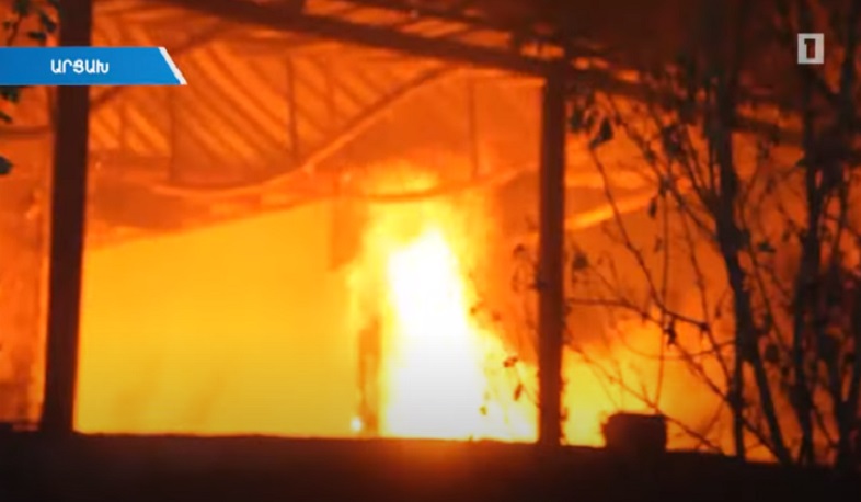 "Lurer" film crew recorded the aftermath of the rocket attack of Shushi