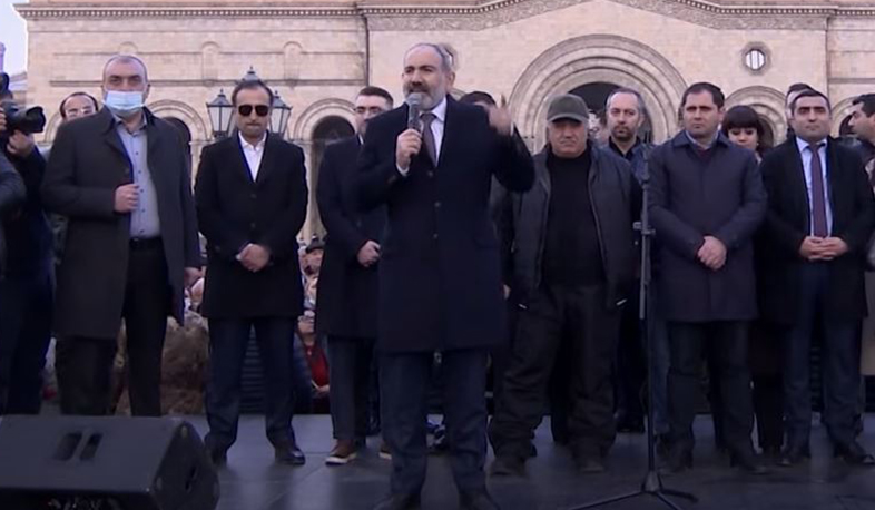 Prime Minister Nikol Pashinyan’s Speech at Republic Square Rally