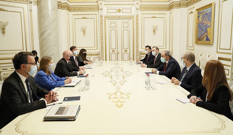 Nikol Pashinyan receives US Acting Assistant Secretary of State in the Bureau of European and Eurasian Affairs Philip Reeker