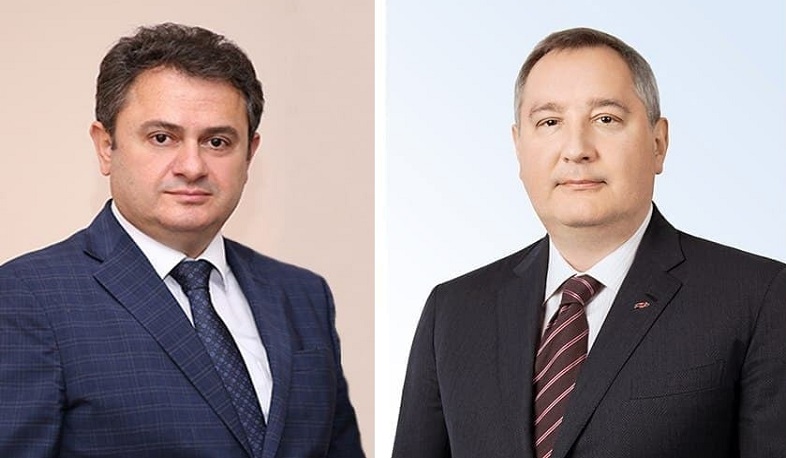 Hayk Çobanyan “Roskosmos”un baş direktoru ilə Ermənistanda kosmik inkişaf sahəsində mümkün əməkdaşlıq məsələlərini müzakirə edib