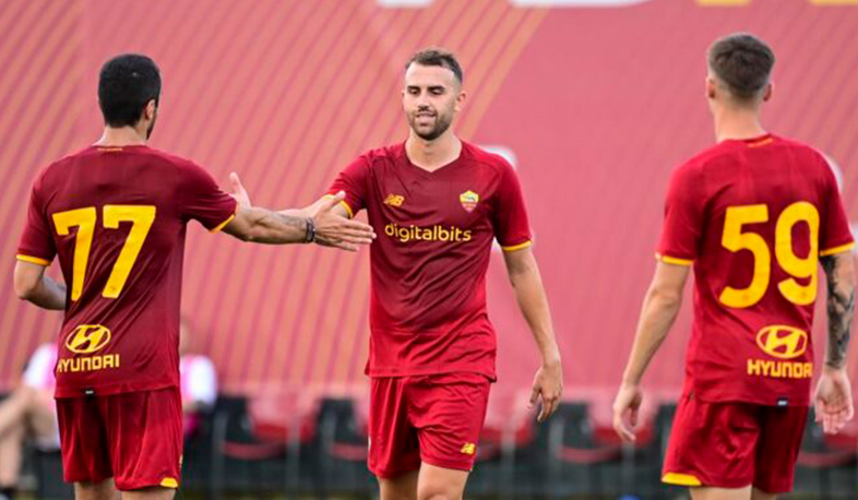 "Рома" выиграла первый матч под руководством Моуринью со счётом 10:0