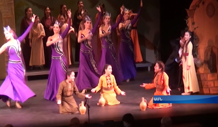 Children from Armenia perform "Anoush" opera in Glendale