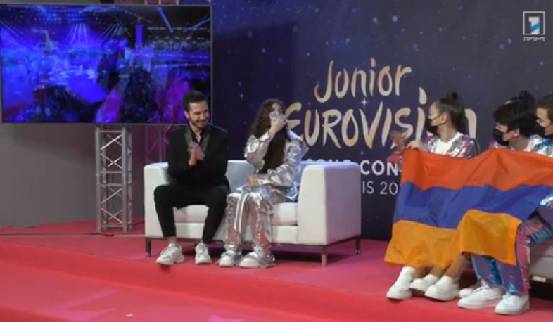 «Մանկական Եվրատեսիլ 2021» երգի մրցույթի հաղթող Մալենայի մամուլի ասուլիսը