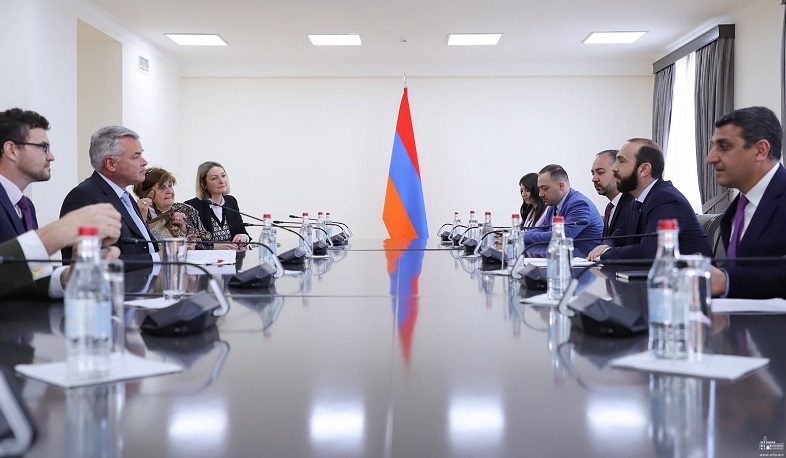 Foreign Minister and Members of Great Britain-Armenia Parliamentary Friendship Group discussed situation in Nagorno-Karabakh conflict zone