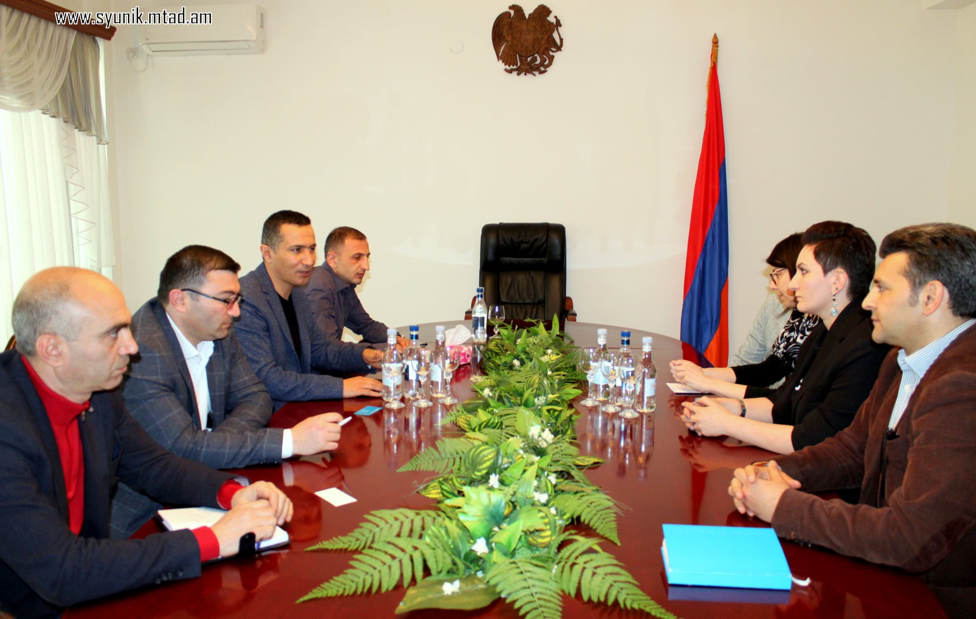 Սյունիքի մարզպետը և ՄԱԿ-ի մանկական հիմնադրամի ներկայացուցիչները քննարկել են մարզում իրականացվելիք ծրագրերը