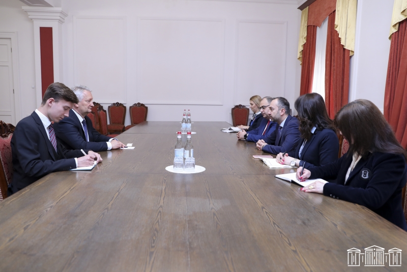 Eduard Aghajanyan: “Friendly relations between our states and parliaments are harmoniously developing”