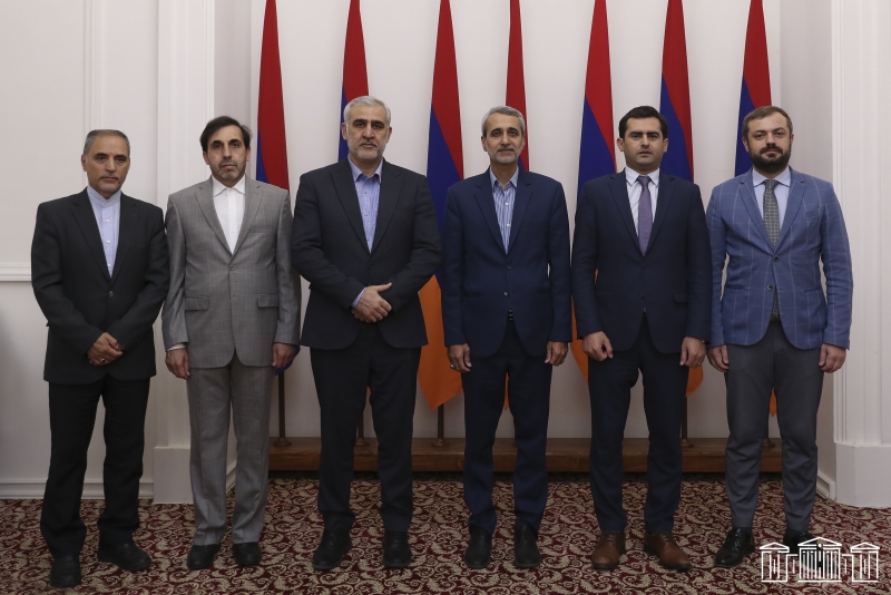 NA Vice President Hakob Arshakyan Receives Delegation of Islamic Republic of Iran