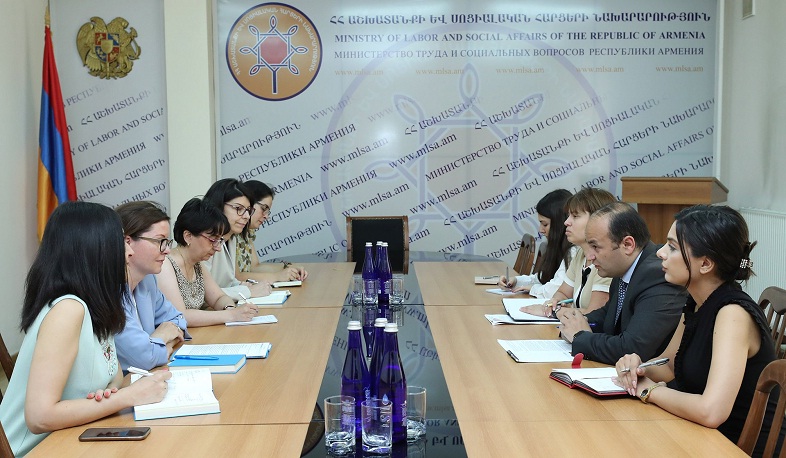 Նարեկ Մկրտչյանը հանդիպում է ունեցել Հայաստանում ՄԱԿ-ի մանկական հիմնադրամի ներկայացուցիչ Քրիստինե Վայգանդի հետ