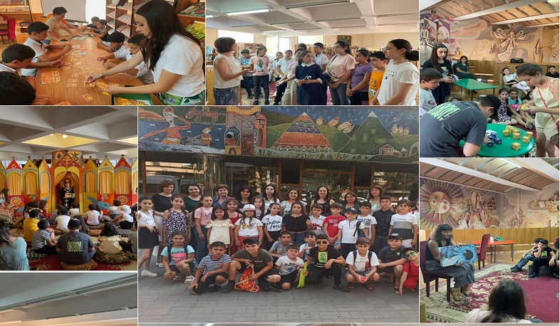 Տավուշի և Լոռու մարզերի սահմանամերձ գյուղերի 60-ից ավելի երեխաներ մասնակցել են Գրքի ճամբարին