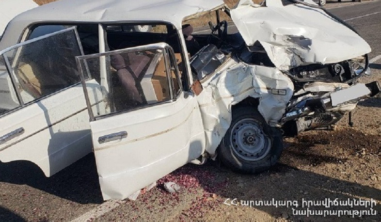 Սիսիան-Երևան ավտոճանապարհին բախվել են ավտոմեքենաներ․ կա տուժած