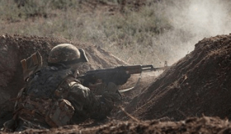 Units of Azerbaijani Armed Forces opened fire in direction of the Armenian combat positions