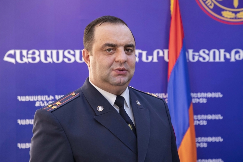 Ազատ Գևորգյանը նշանակվել է Քննչական կոմիտեի Երևան քաղաքի քննչական վարչության պետ
