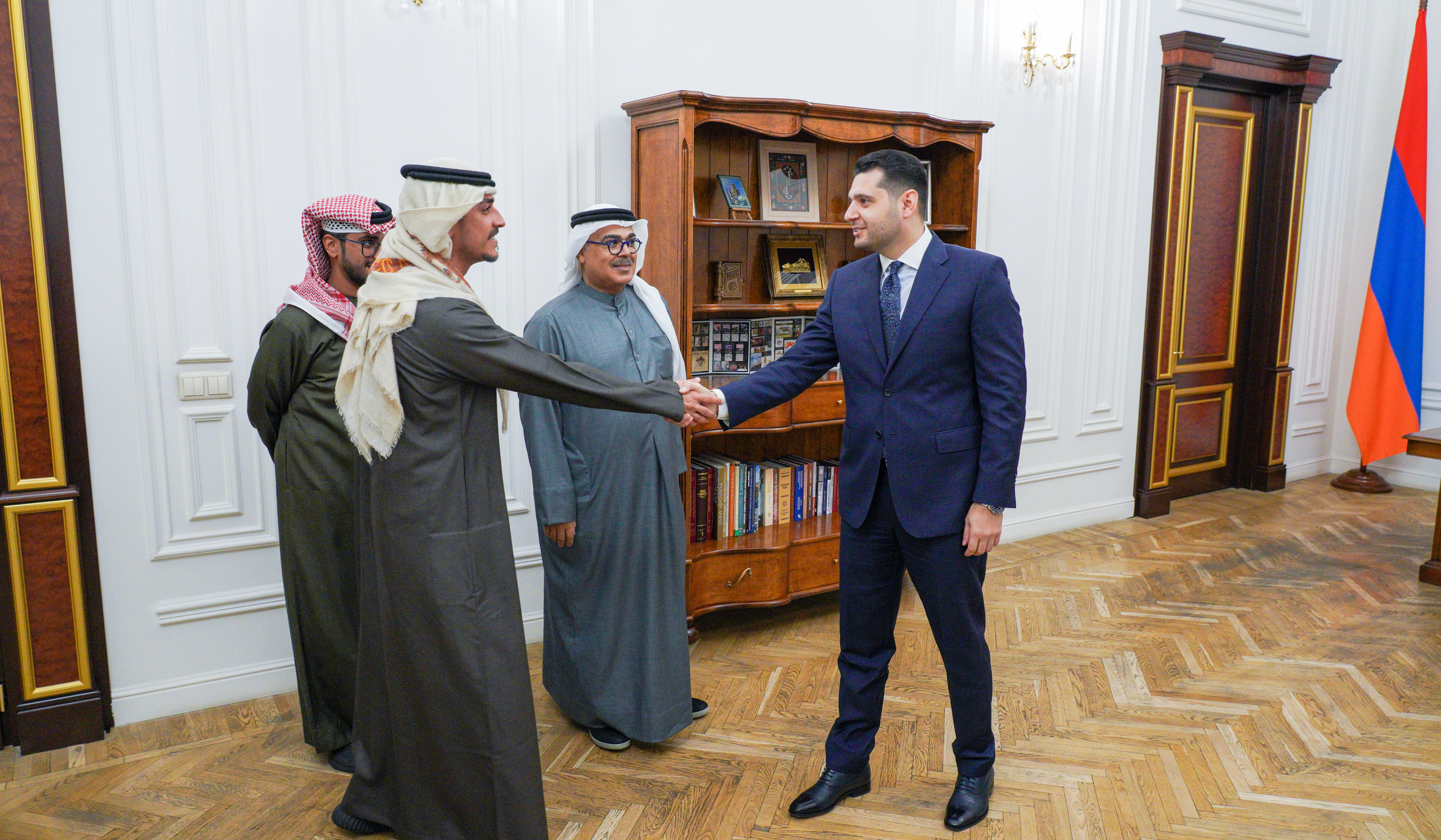 Փոխվարչապետ Մաթևոսյանը և Շարժայի ժառանգության ինստիտուտի նախագահը քննարկել են միջմշակութային երկխոսության նոր հարթակների ձևավորմանը վերաբերող հարցեր