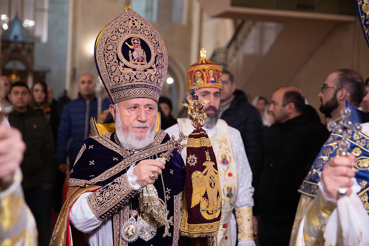 We emerged victorious from difficulties when we were united on common goals: His Holiness Karekin II’s Christmas message