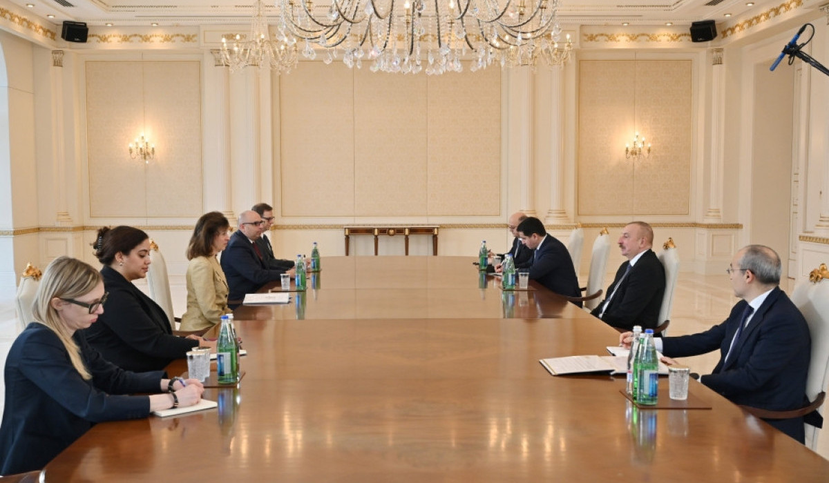 Aliyev receives the representative of the US Deputy Assistant Secretary of State