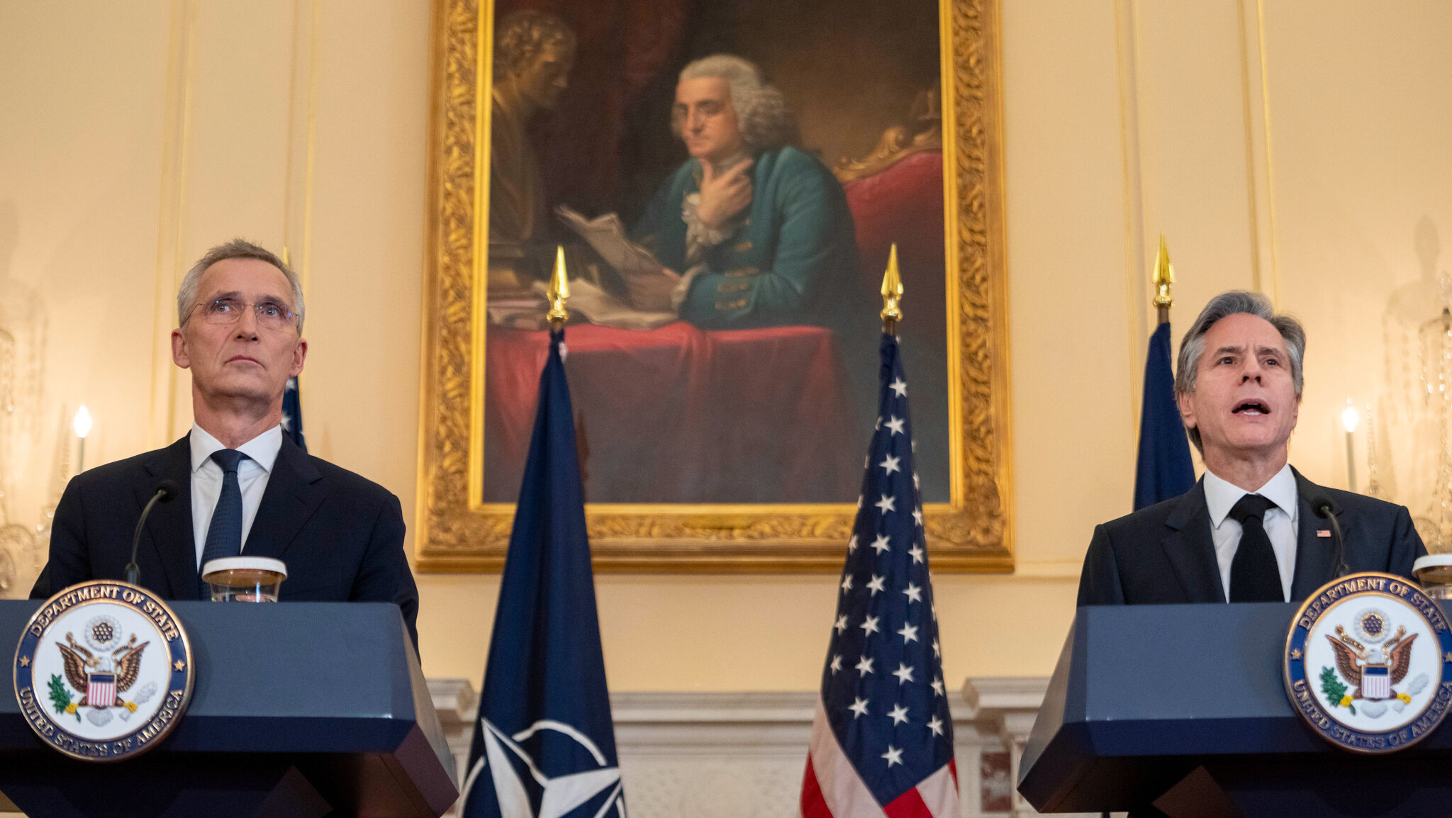 NATO Allies have provided around 120 billion dollars in military, humanitarian and financial assistance to Ukraine, Stoltenberg