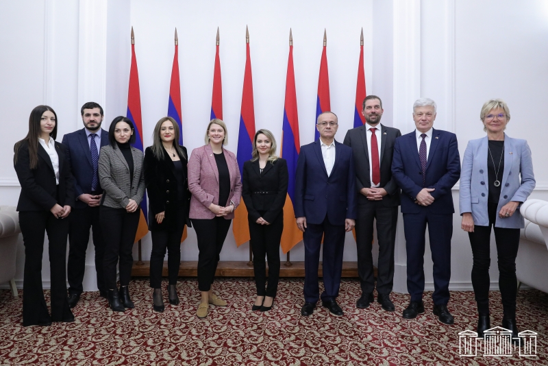 Delegation of Luxembourg Hosted in Parliament: We’ll Continue Working with International Colleagues on Unblocking Lachin Corridor and Establishing Peace in Region