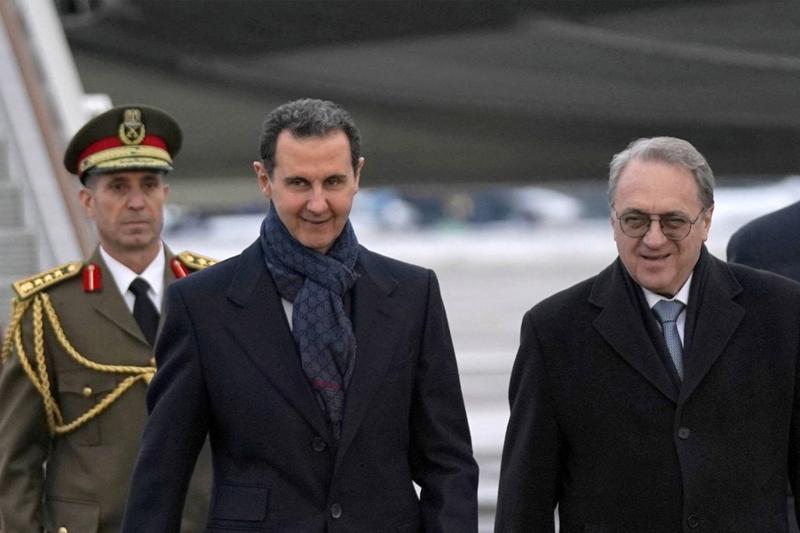 Syrian President arrives in Moscow