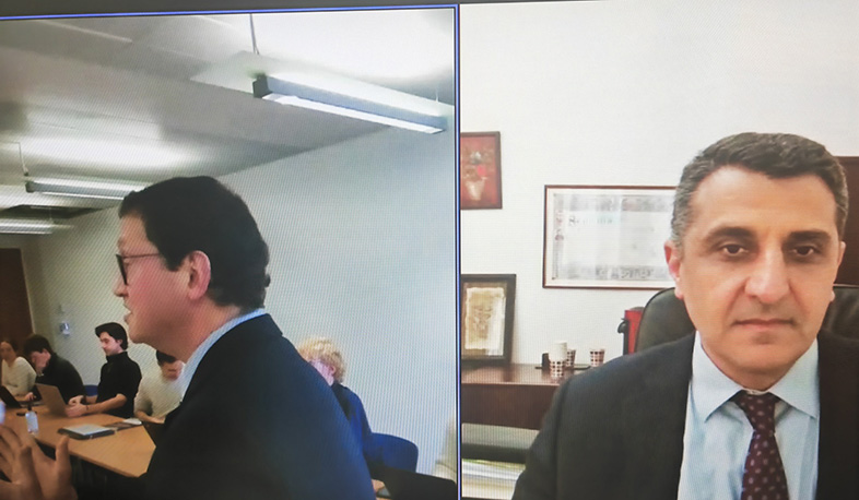 Armenia’s ambassador to UK presents Nagorno-Karabakh conflict to University of St. Andrews students