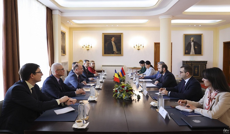 Meeting of the Foreign Ministers of Armenia and Romania