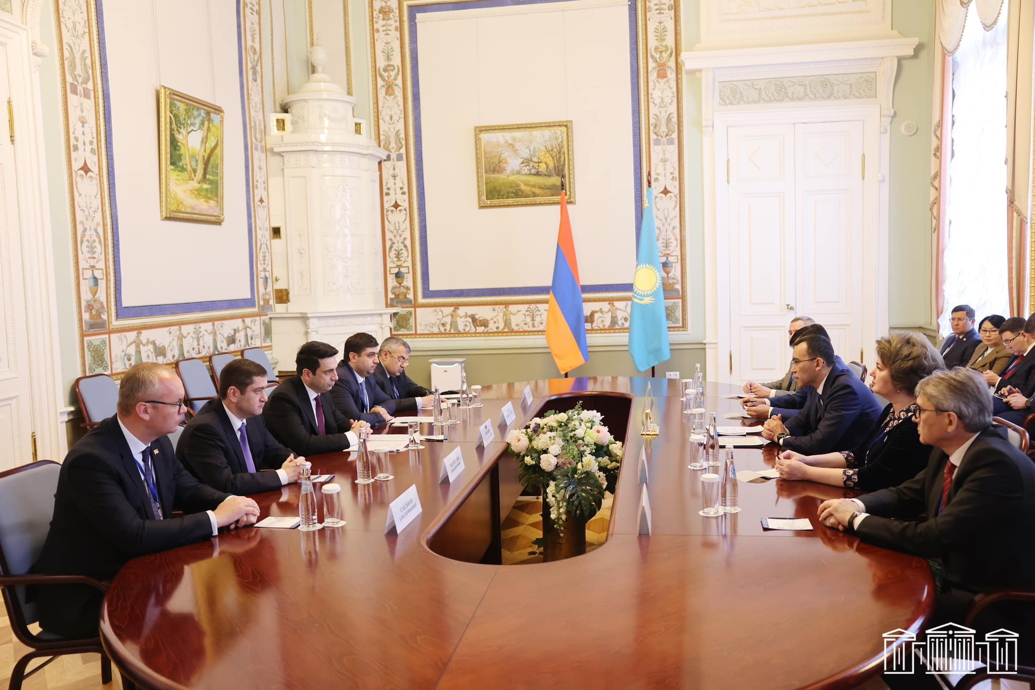 Alen Simonyan presents the tense situation followed the 44-day war in Armenia and in NK and continuing until now