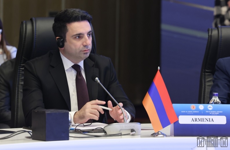 Azerbaijan holds at least 33 prisoners of war, Alen Simonyan tells Parliamentary Assembly of the Black Sea Economic Cooperationin Ankara
