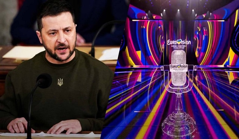 President Zelensky blocked from addressing Eurovision Song Contest final