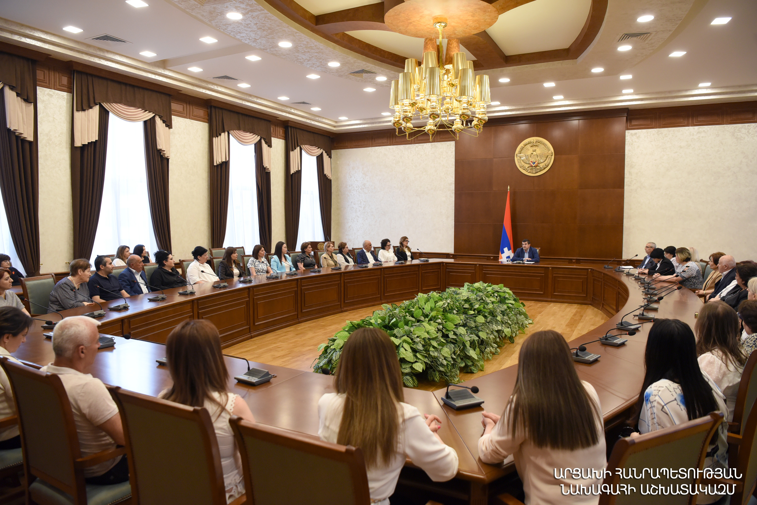 Արցախի նախագահը հանդիպումներ է ունեցել հանրության տարբեր շրջանակների հետ