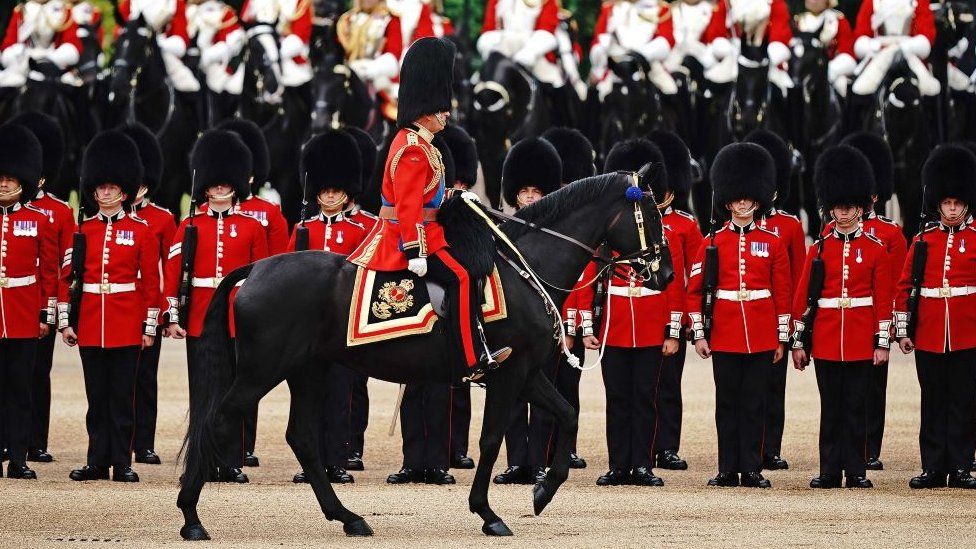 First 'Trooping the Colour' parade for Britain's King Charles