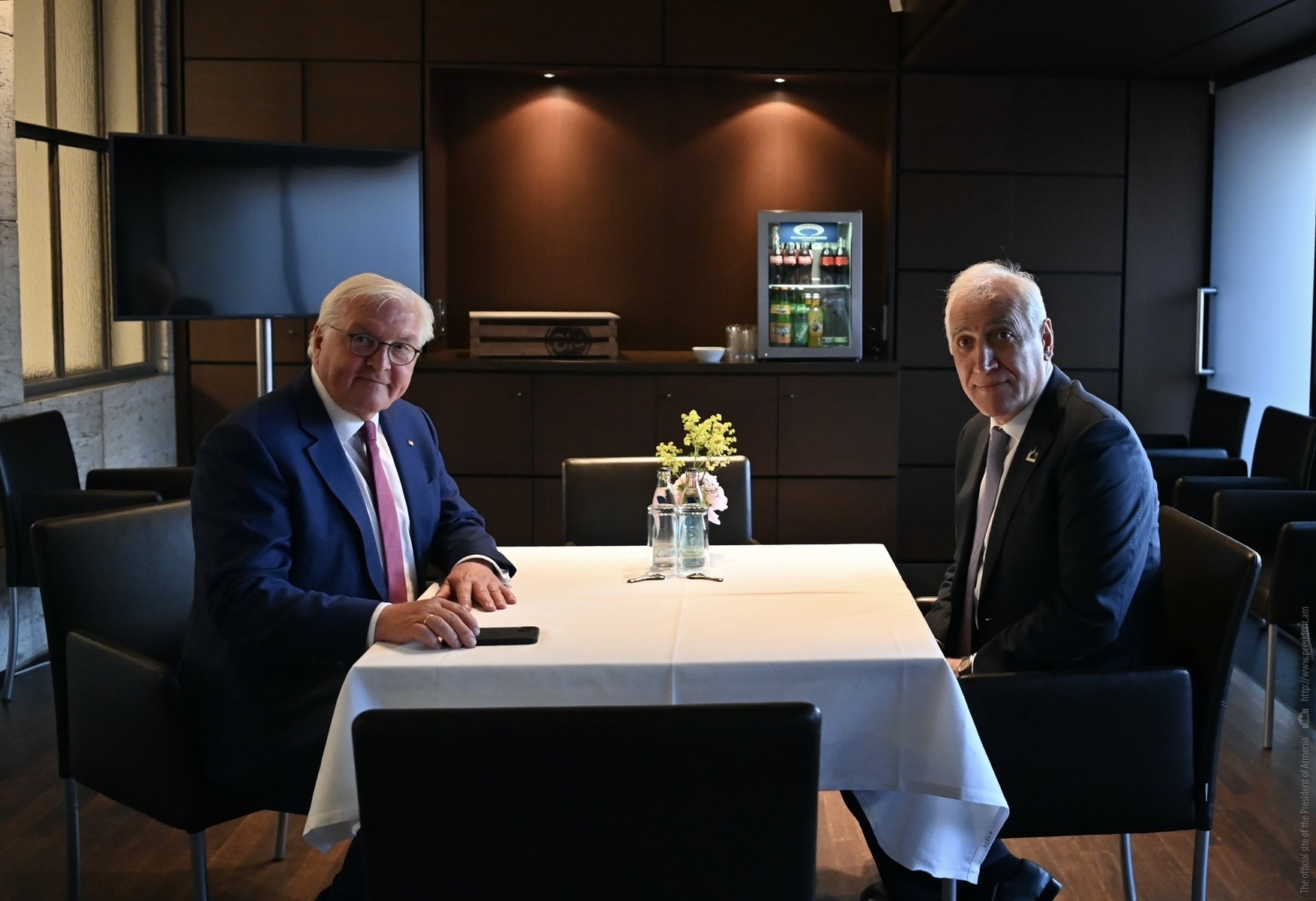 President Vahagn Khachaturyan met with President of Germany Frank-Walter Steinmeier