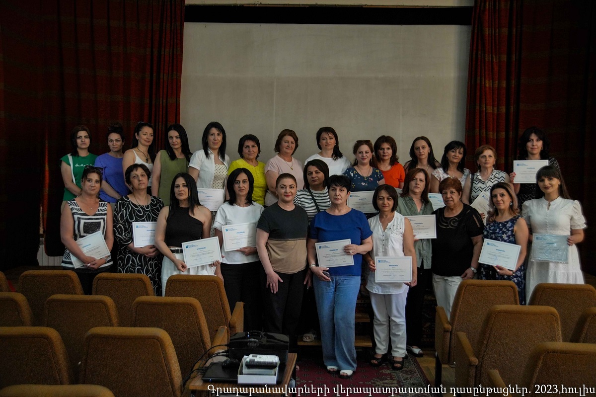 Մշակույթը՝ կրթության հենք. Խնկո Ապոր անվան գրադարանը վարպետության դասընթացներ է իրականացնում