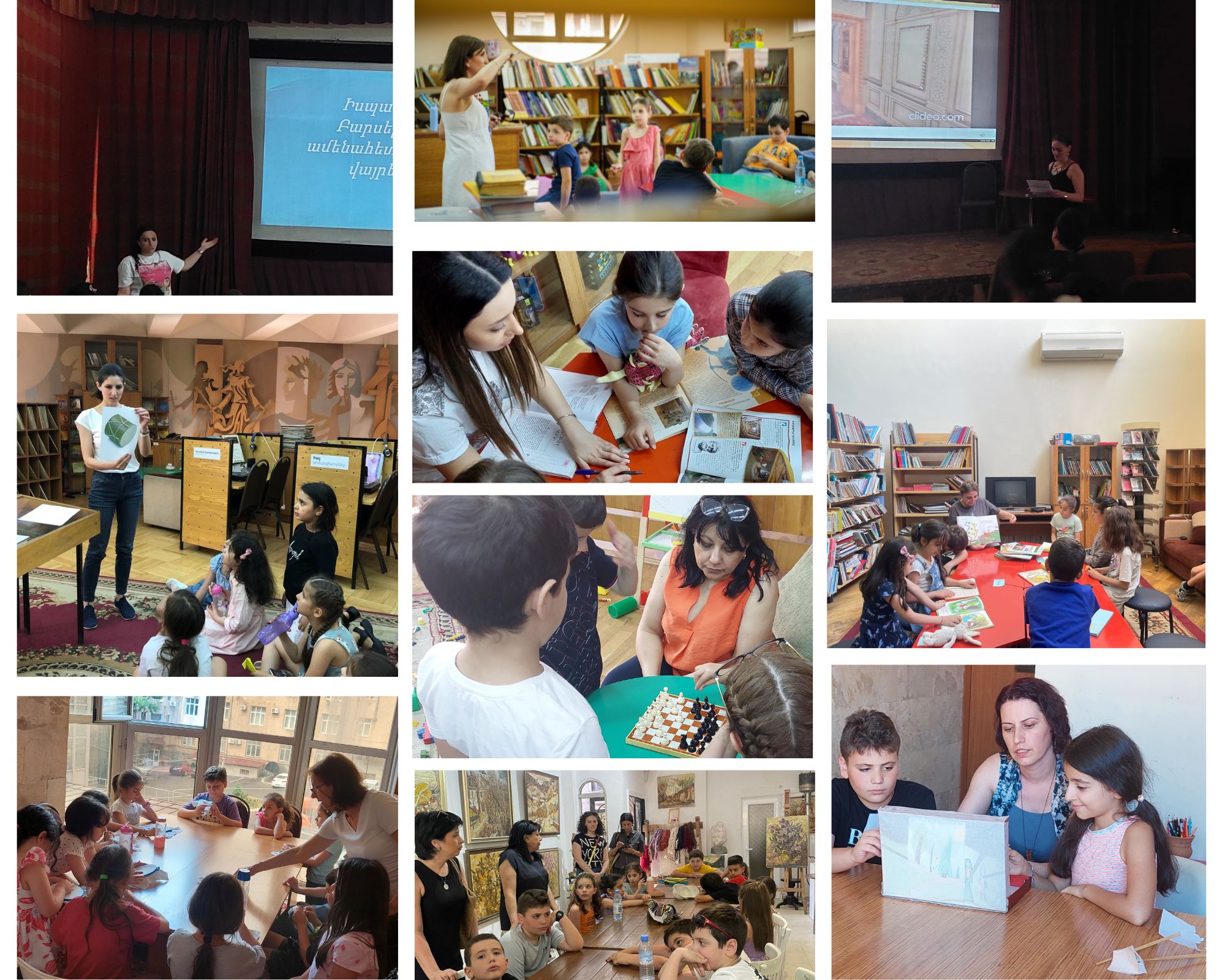 Խնկո Ապոր անվան ազգային մանկական գրադարանում ավարտվեց կրթամշակութային ամառային դպրոցը