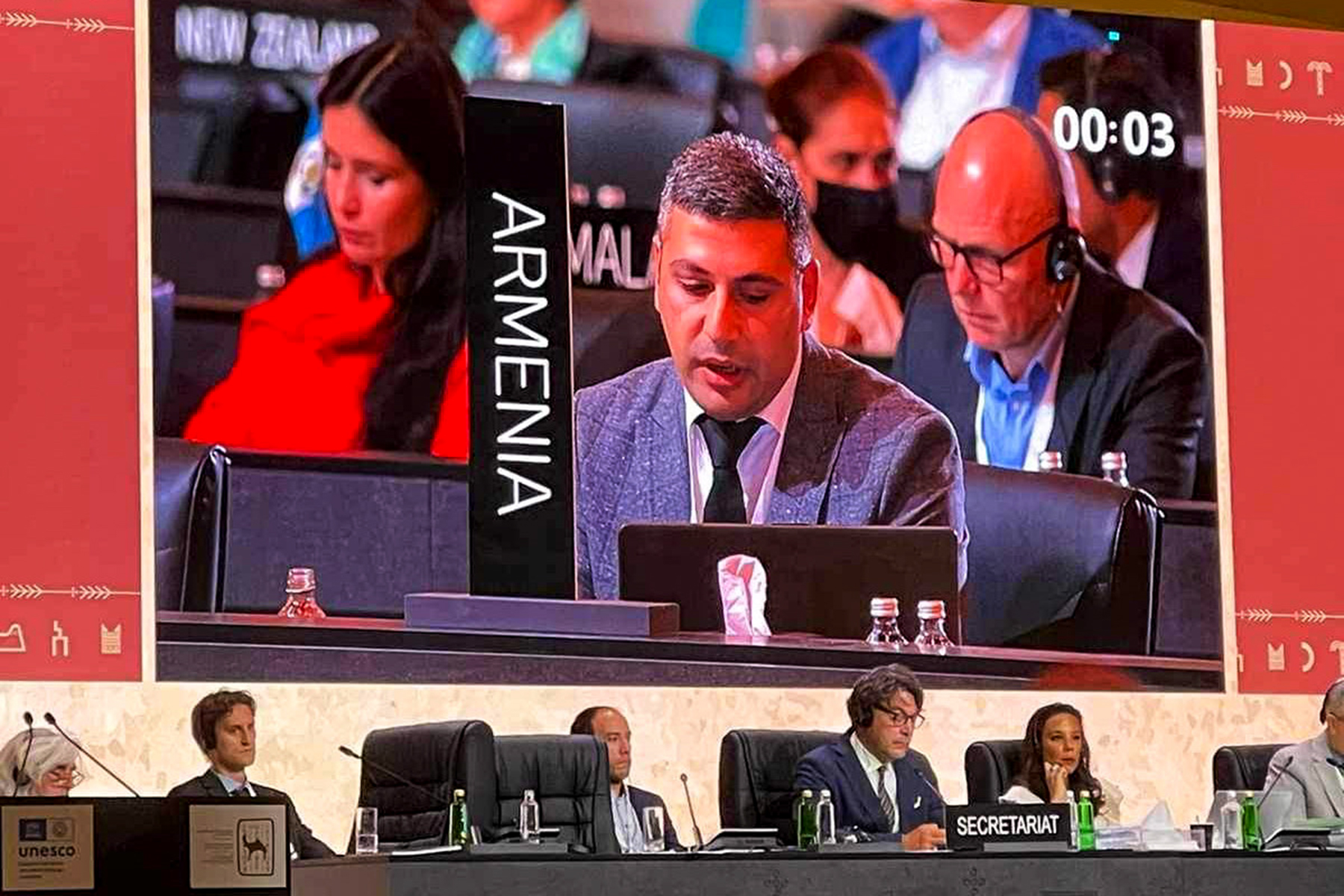 At 45th session of UNESCO World Heritage Committee, issue of NK monuments discussed