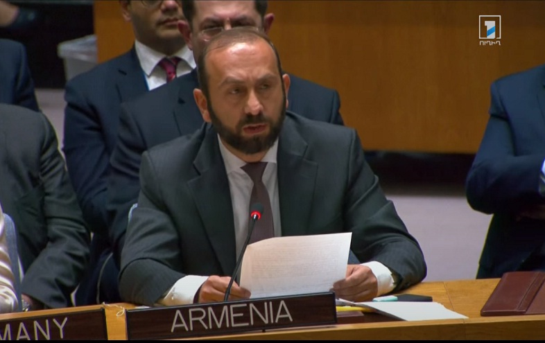 Some of you in your statements still make general calls to the sides of conflict,there are no more sides of the conflict but perpetrators and victims, Mirzoyan tells at UNSC meeting