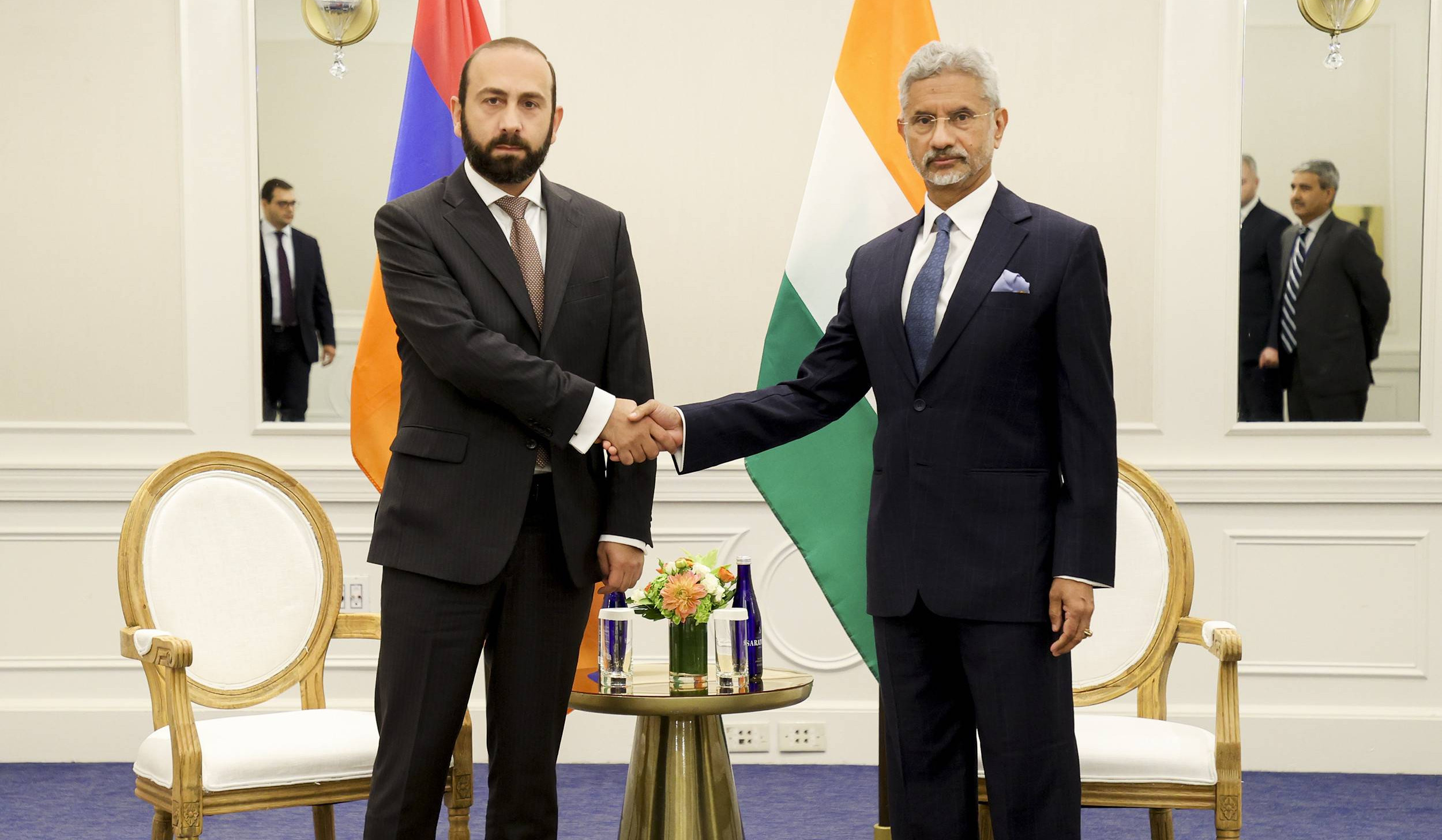 Քննարկվել են Հարավային Կովկասում անվտանգությանն ու կայունությանն առնչվող հարցեր. Հայաստանի և Հնդկաստանի ԱԳ նախարարների հանդիպումը