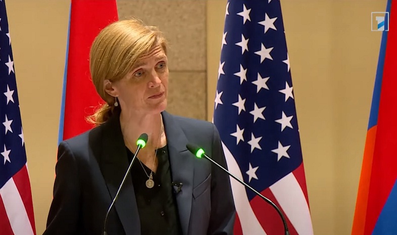 We are reviewing our assistance to Azerbaijan, Samantha Power