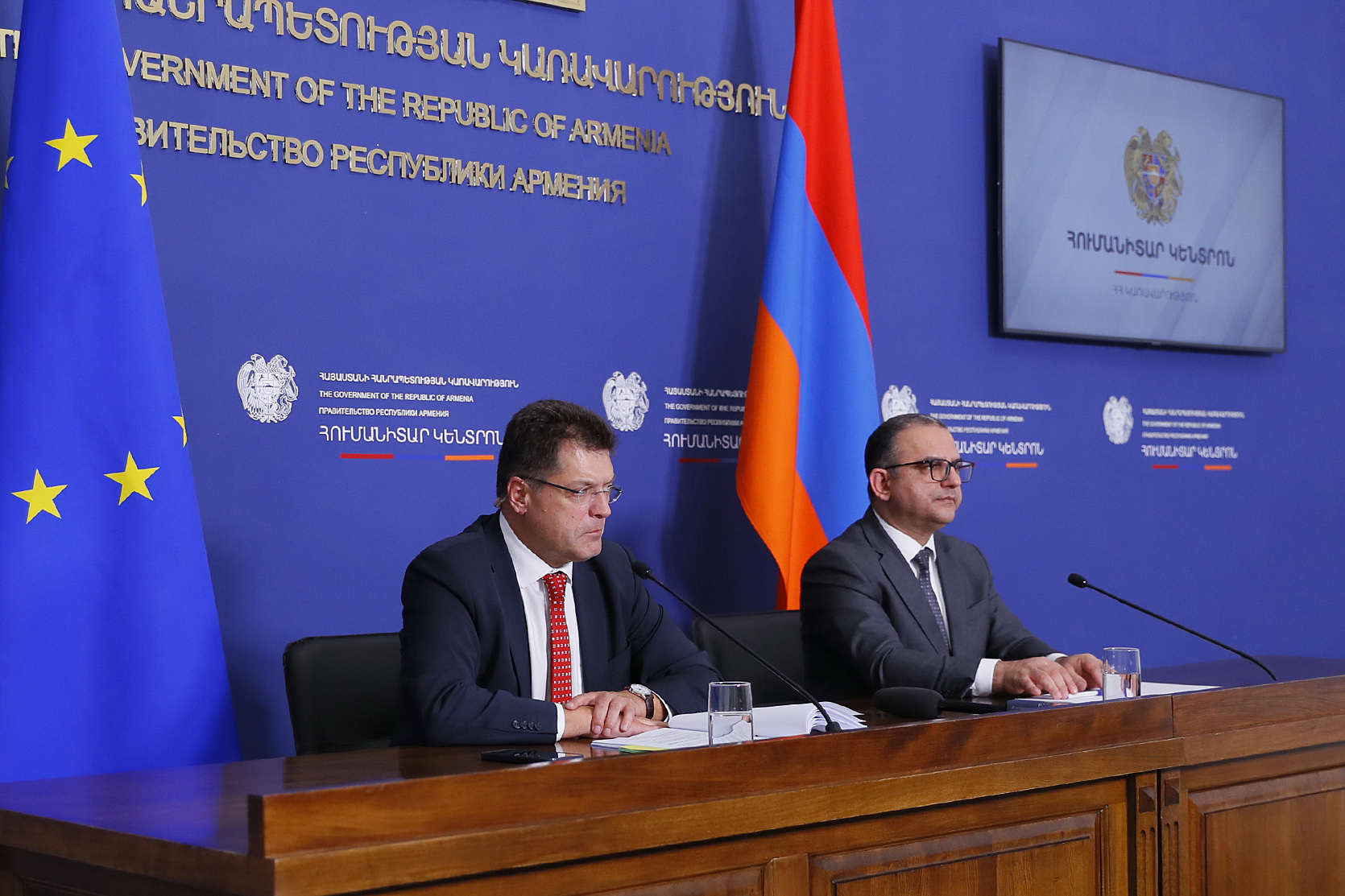 I came to Armenia to show solidarity of EU to Armenia, Armenian people and people displaced from Nagorno-Karabakh: Lenarčič