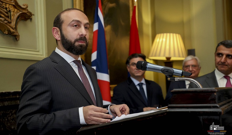Armenia and the UK stand together as proud democracies, Ararat Mirzoyan