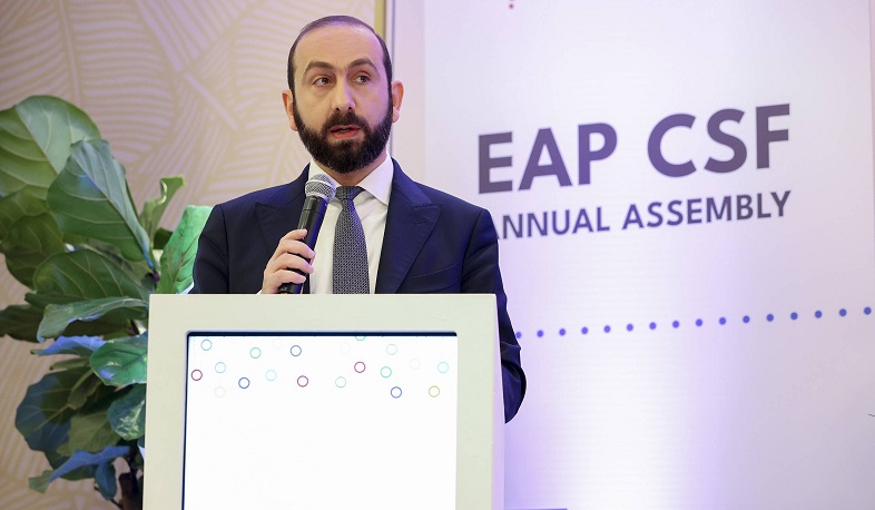 Remarks of Minister of Foreign Affairs of Armenia Ararat Mirzoyan at 15th annual Assembly of Eastern Partnership Civil Society Forum