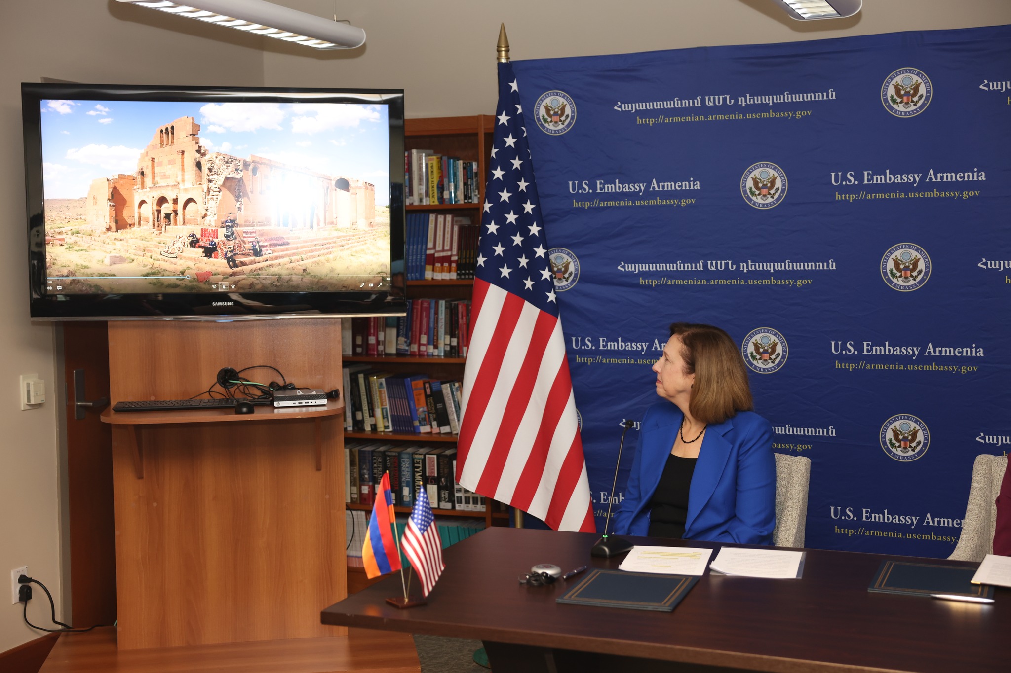 US Embassy allocated $175,000 for protection of Yereruyk Temple in Shirak province
