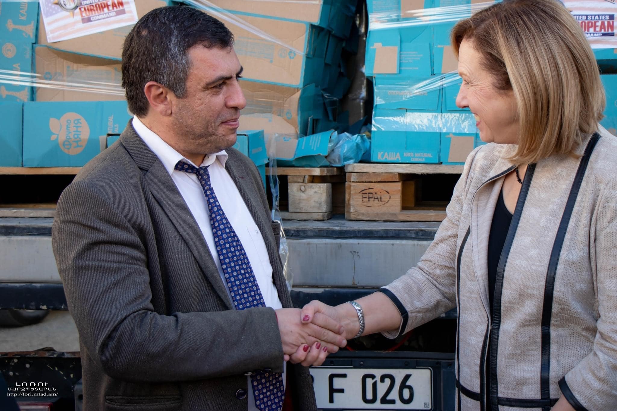 Դեսպան Քվինը հանդիպել է Լոռու մարզպետի հետ՝ ԼՂ-ից տեղահանվածներին մարդասիրական օգնություն տրամադրելու նպատակով