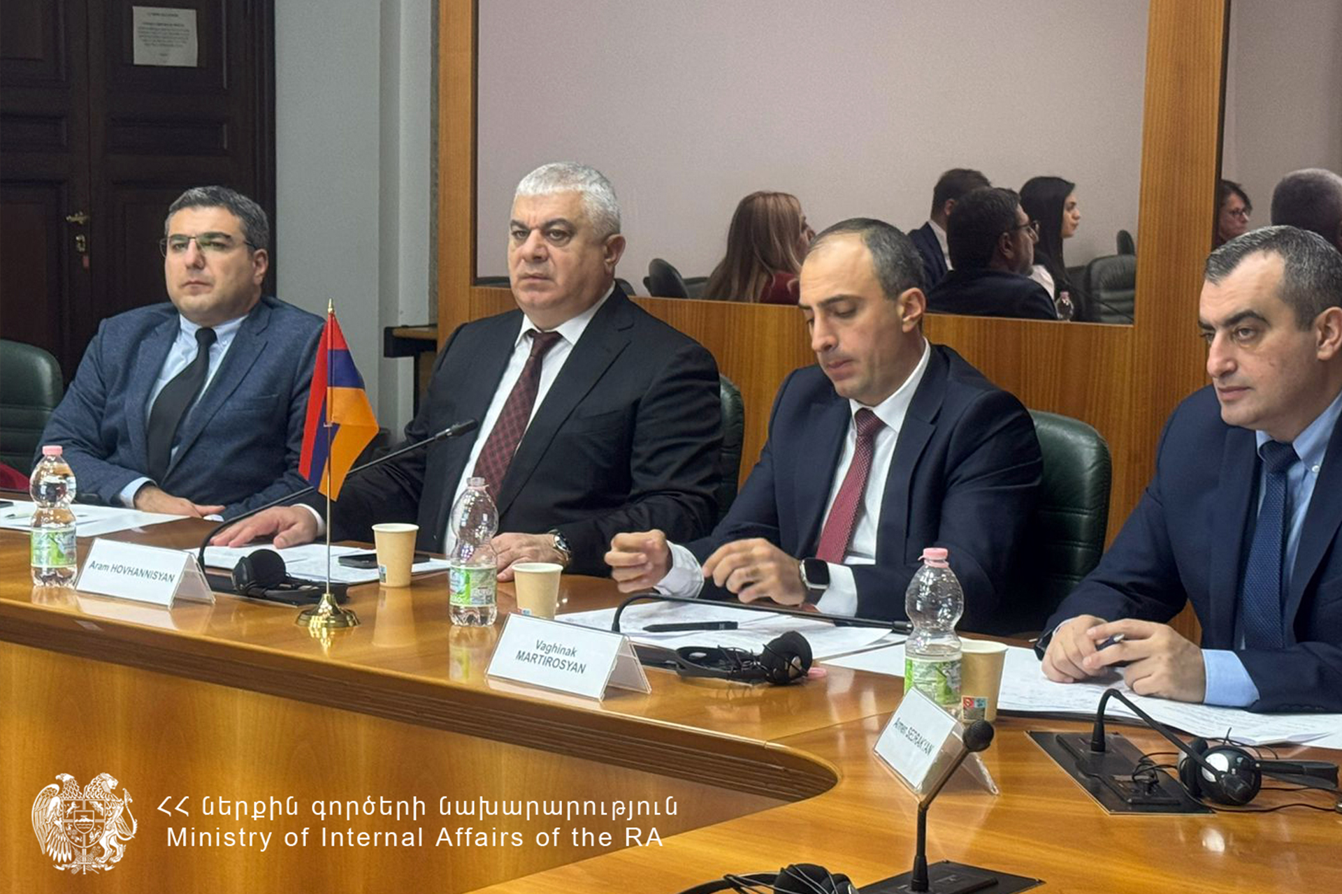 ՆԳՆ պատվիրակությունը Իտալիայում ուսումնասիրել է զանգվածային միջոցառումների ժամանակ հասարակական կարգի պահպանման ծառայությունների կառավարման փորձը