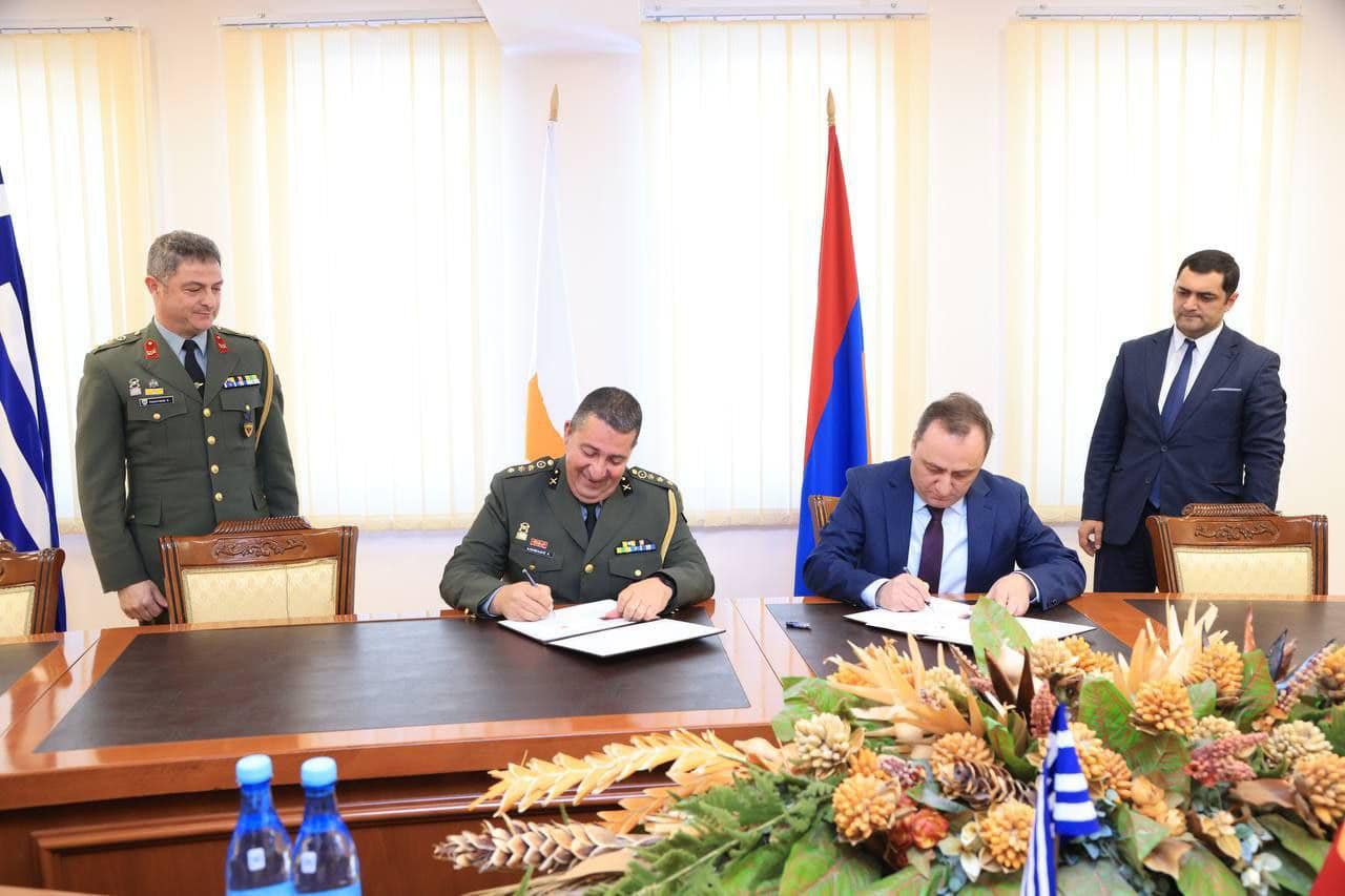 Armenia-Greece, Armenia-Cyprus and Armenia-Greece-Cyprus military cooperation plans for 2024 signed
