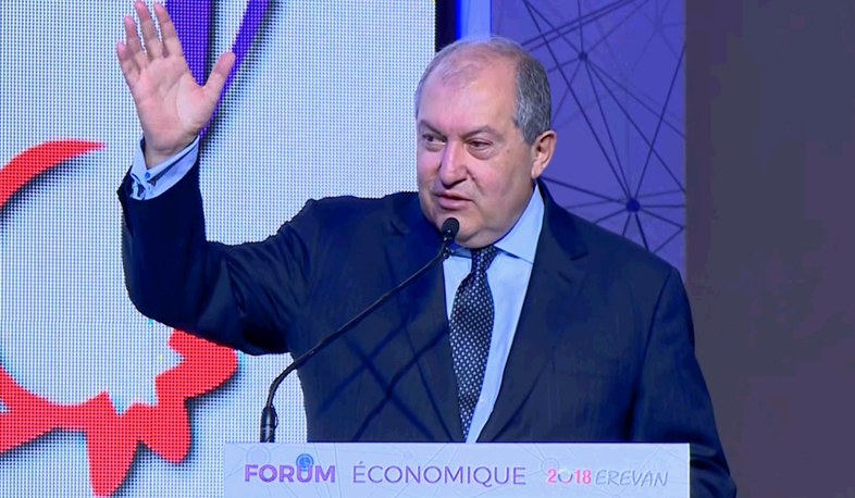 Armenia is at crossroads of East and West, says President Sarkissian